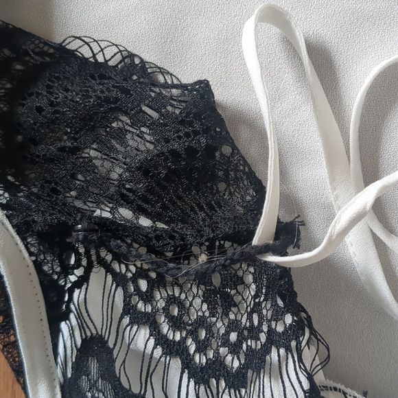 Vero Moda / wrap chiffon long sleeve and tank / M - Picture 9 of 12